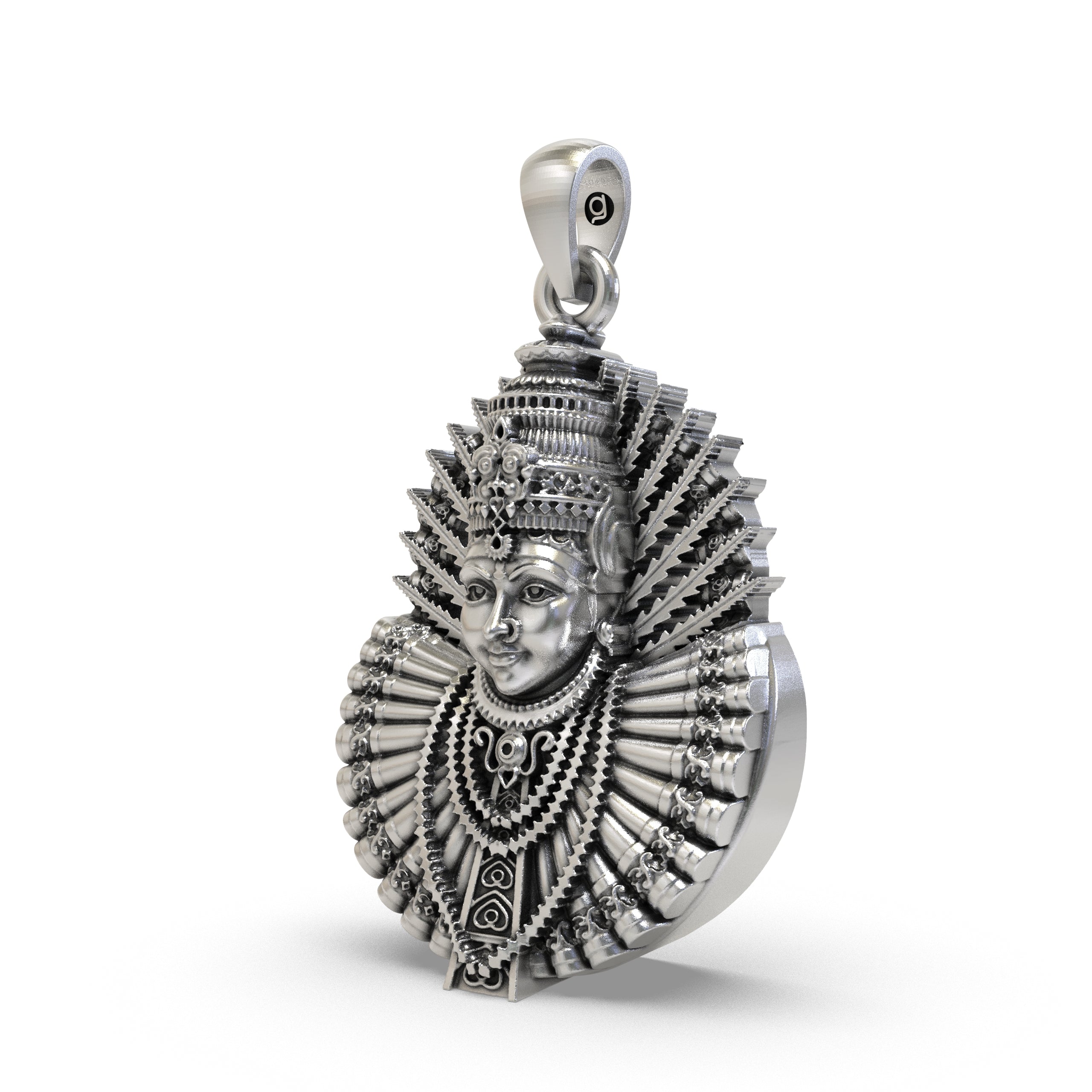 925 Silver Renuka Devi Pendant